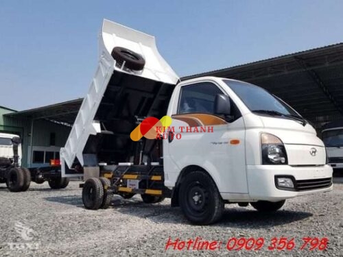 Xe Tải Hyundai New Porter H150 1.5 Tấn Thùng Ben – Tự Đỗ
