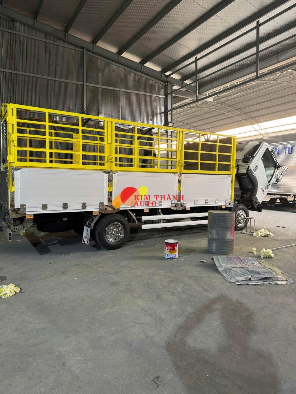 Xe Isuzu FRR650 6T5 Thùng Mui Bạt Bửng Nhôm - Ảnh 6