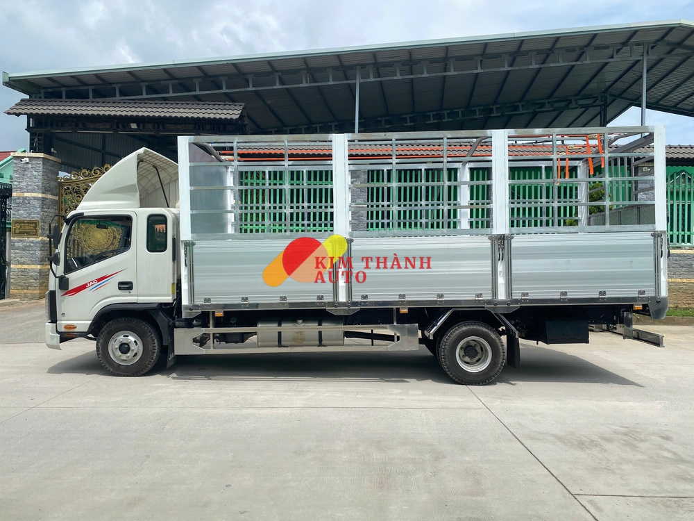 Xe Jac N750 Plus Thùng Mui Bạt Bửng Nhôm 7.5 Tấn - Ảnh 4