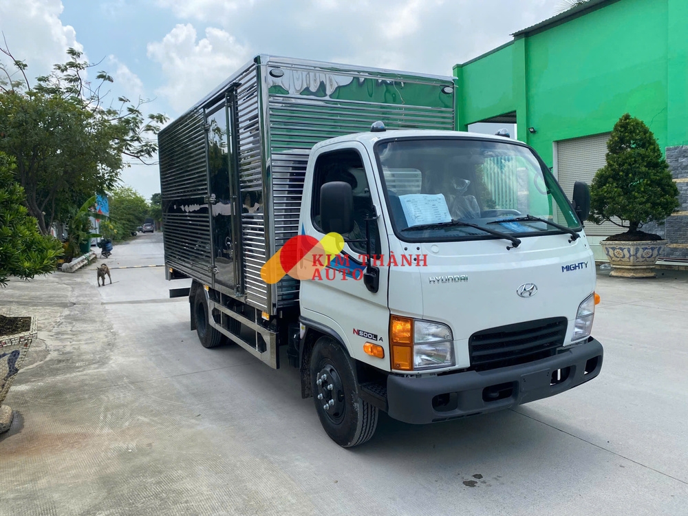 Xe Hyundai N500LA Thùng Kín Inox 1T9 - Ảnh 5