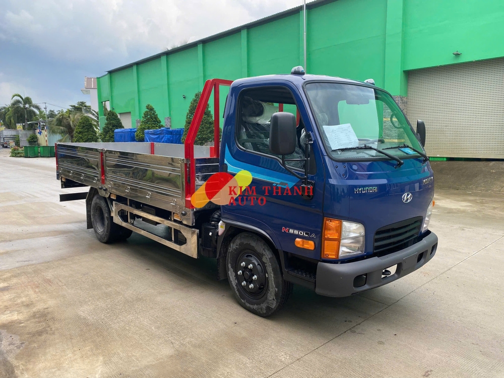 Xe Hyundai N550LA 1T9 Thùng Lửng Inox - Ảnh 5