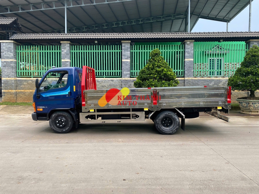 Xe Hyundai N550LA 1T9 Thùng Lửng Inox - Ảnh 4