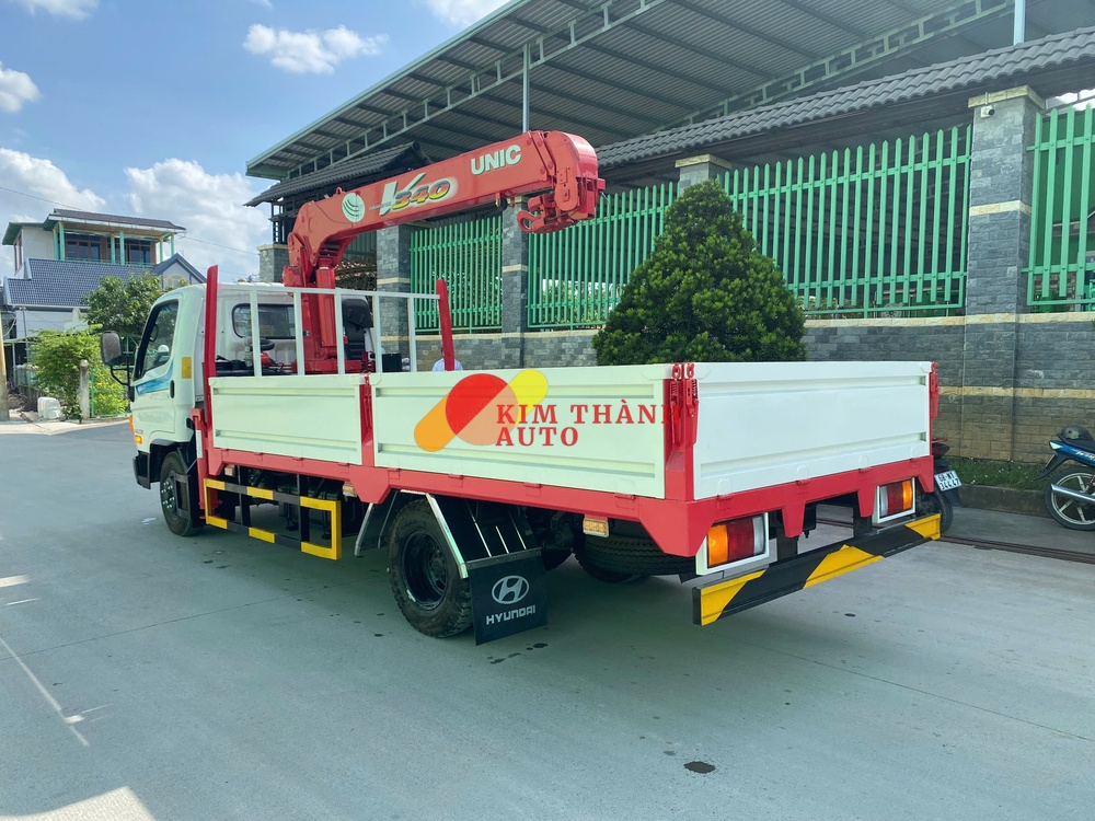 Hyundai W750L Gắn Cẩu Unic 340 (3 Tấn 3 - 4 - 5 Khúc) - Ảnh 6