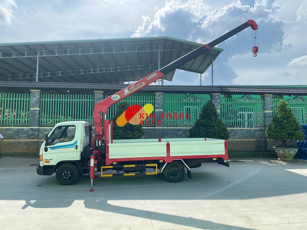 Hyundai W750L Gắn Cẩu Unic 340 (3 Tấn 3 - 4 - 5 Khúc) - Ảnh 2