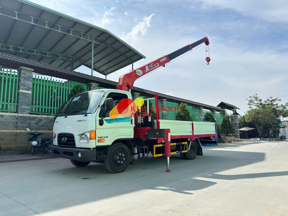 Xe Hyundai W750L Gắn Cẩu Unic 340 (3 Tấn, 3 - 4 - 5 Khúc) - Ảnh 2