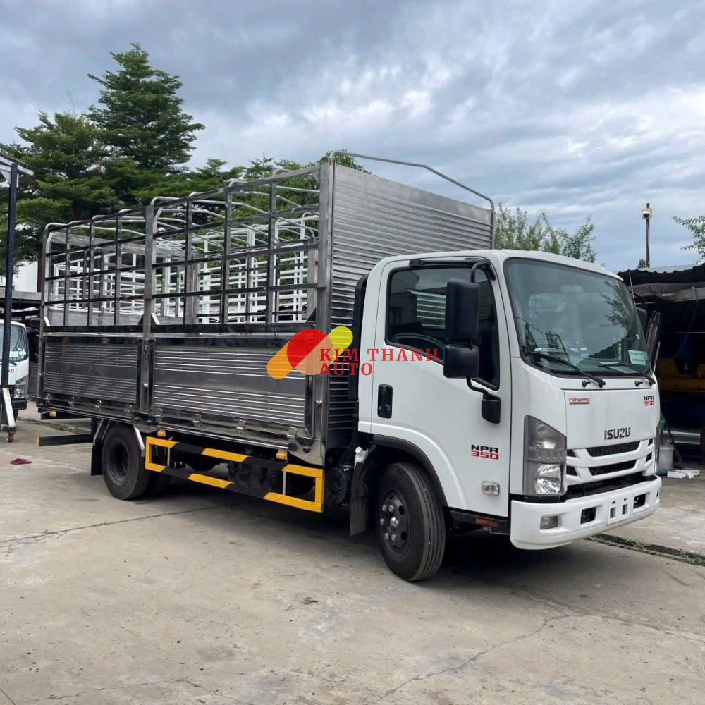 Xe Isuzu NPR350 3T5 Thùng Mui Bạt 6M2